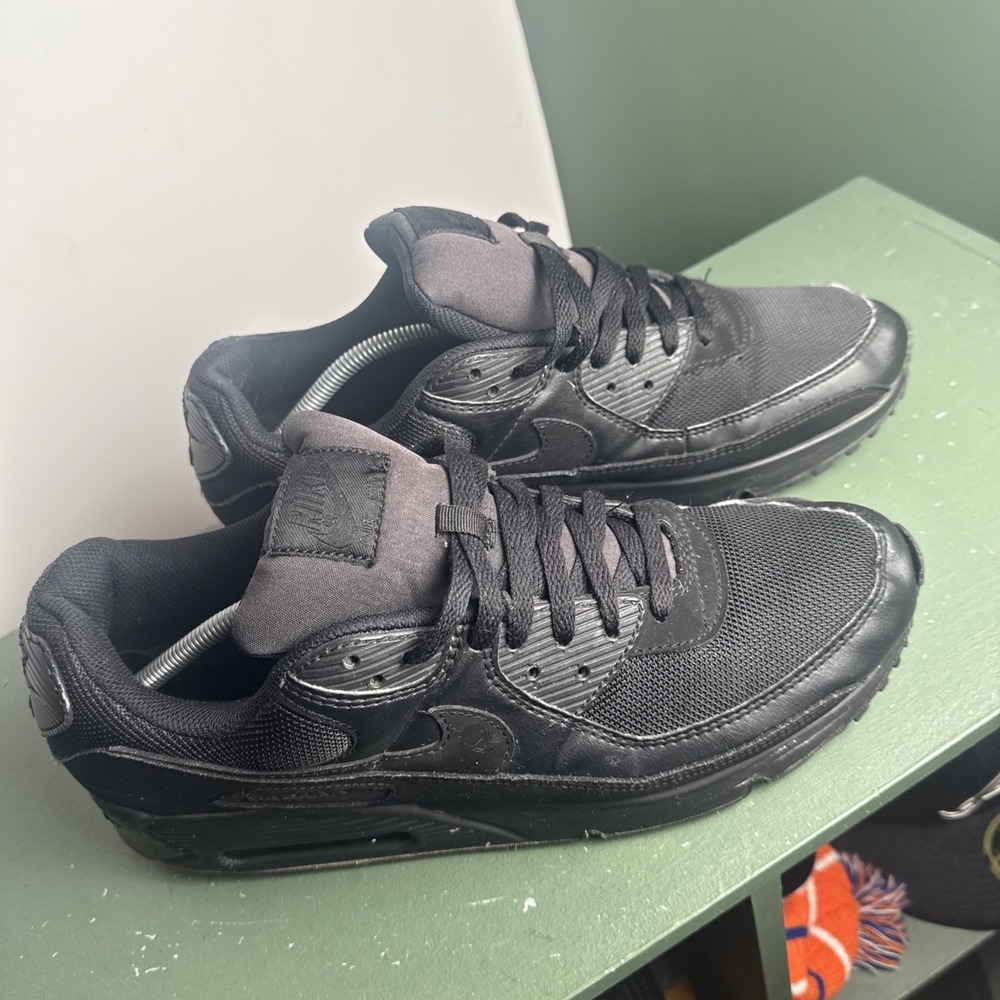 Nike Air Max 90 Recraft Triple Black 2020 men's size 13